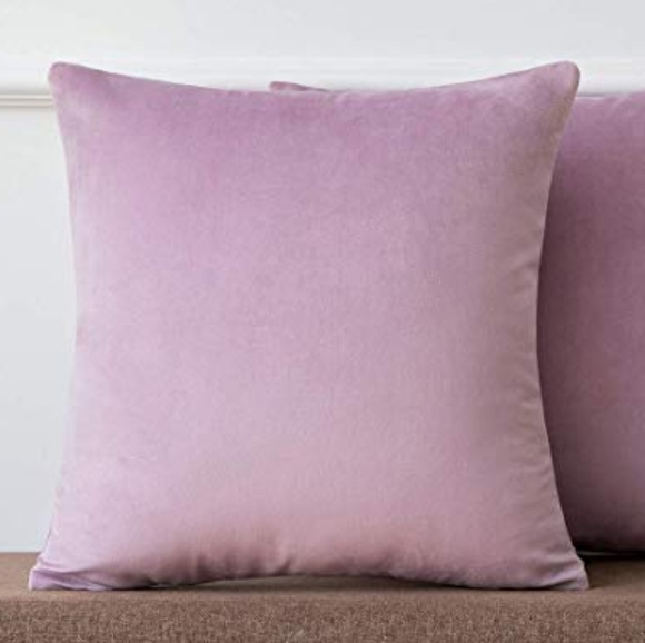 Accents New Lilac Purple Velvet Pillow 18x18 Poshmark